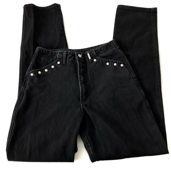 Rockies Denim - Rockies | Vintage Black Denim XL Inseam High Waist Cotton Jeans 32